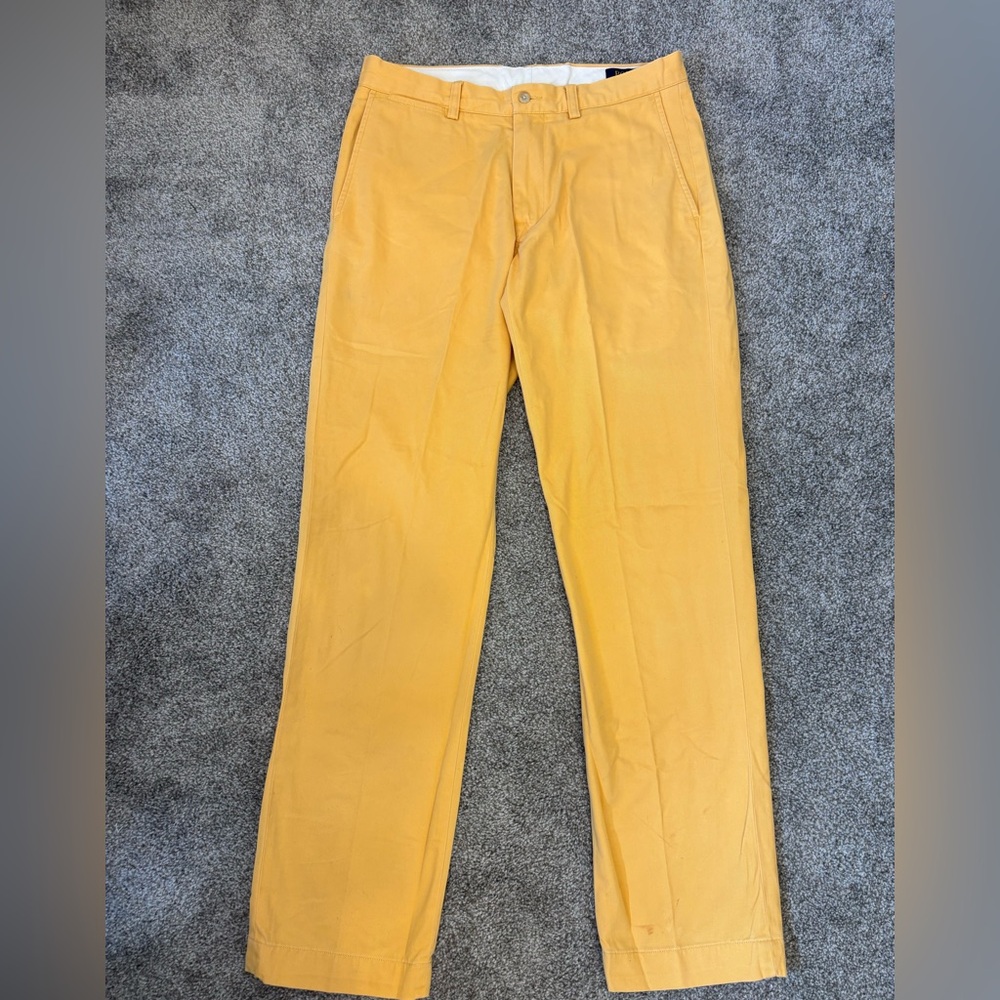 Polo by Ralph Lauren Yellow Chinos Classic Cotton